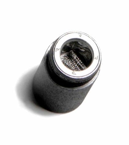 Black atomizer slanted