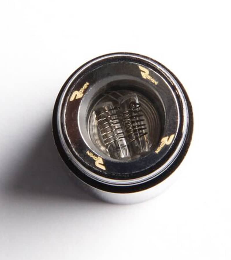 gunmetal 2 atomizer Nitro titanium wrapped dual quartz atomizer