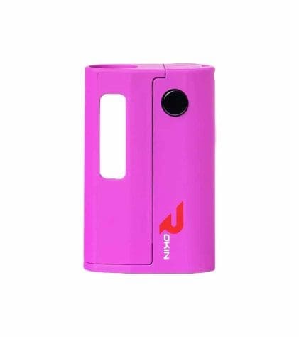 Front View Bright Purple Mini Tank | 510 Thread Vape Pen | Rokin