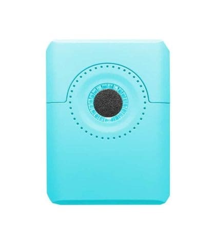 Blue Dial oil vaporizer back view