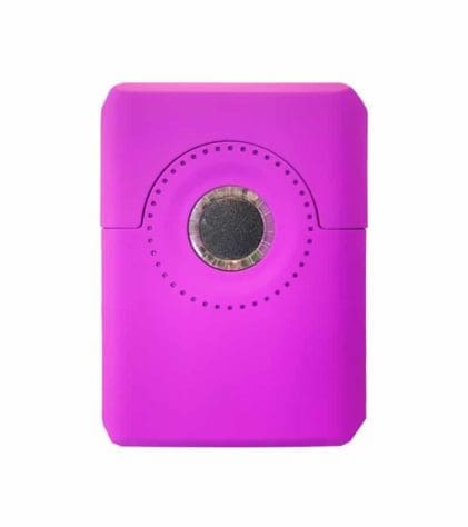 Purple Dial oil vaporizer back view