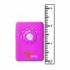 Bright Purple Dial Vape Pen Battery | Front View Measurement | Rokin