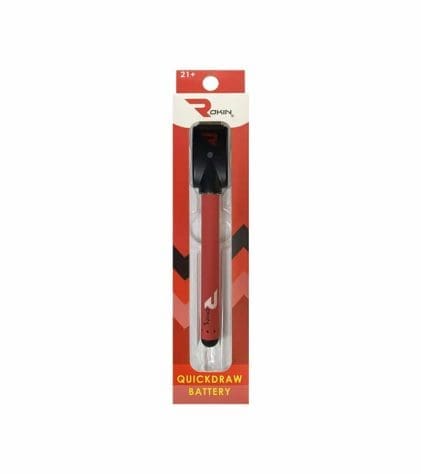 Red QuickDraw 510 threaded vaporizer battery