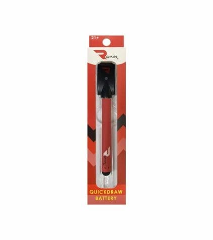 Red QuickDraw 510 threaded vaporizer battery