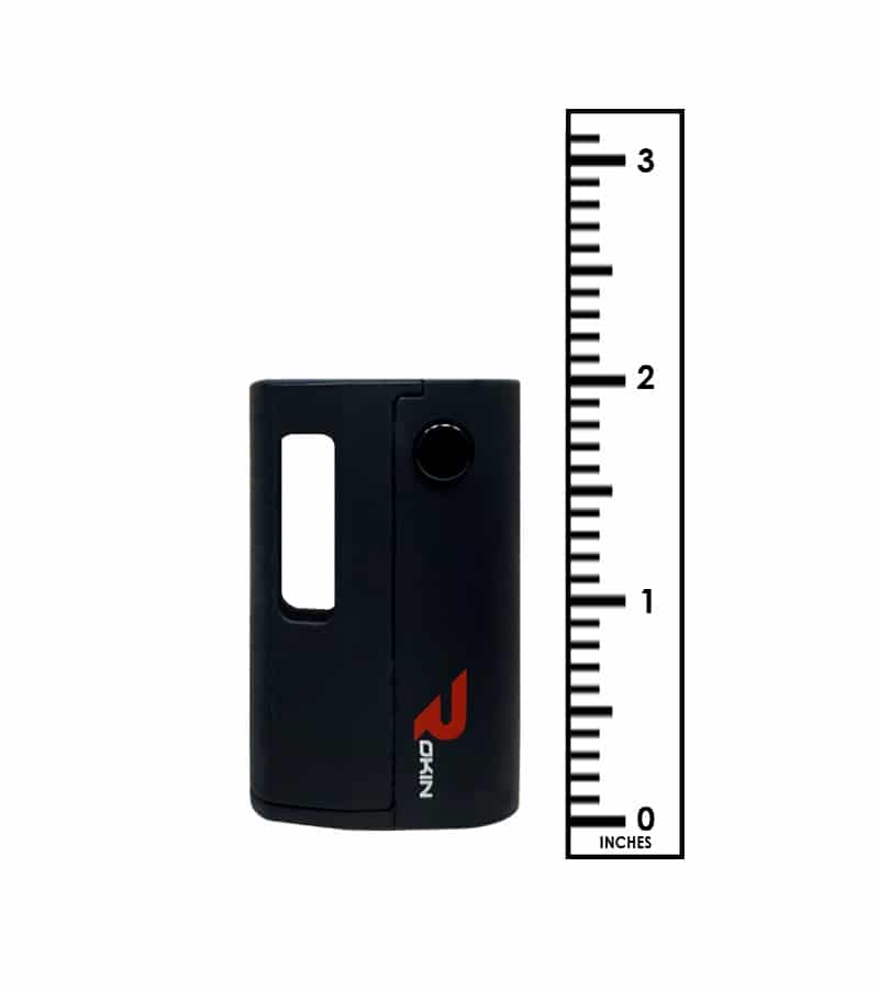 Matte Black Mini Tank Size | 510 Thread Vape Pen | Rokin Matte Black Mini Tank Size | 510 Thread Vape Pen | Rokin