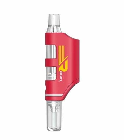 Side View Red Stinger Electric Dab Straw Kit | Wax Pen Rig
