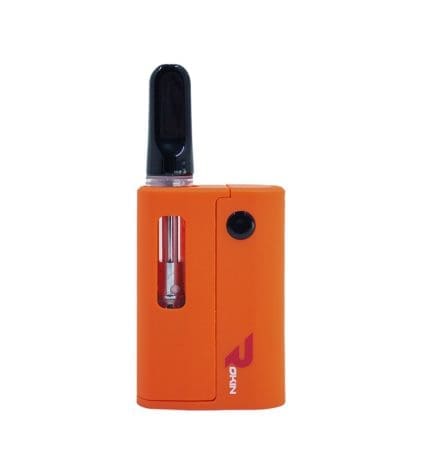 Mini Tank 510 Threaded Vaporizer Orange with Cartridge