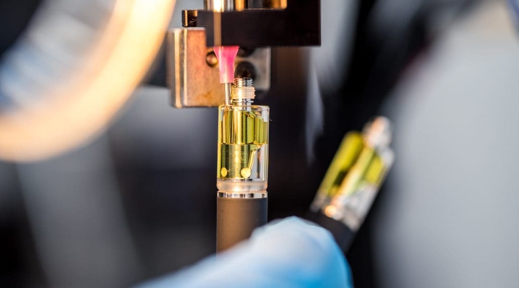 oil cartridge filling