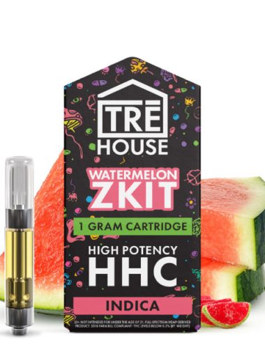 TreHouse HHC Cartridge 1 Gram Watermelon Zkit