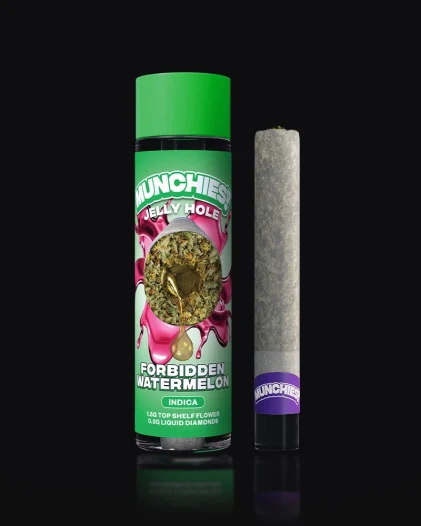 delta munchies preroll jelly hole forbidden watermelon