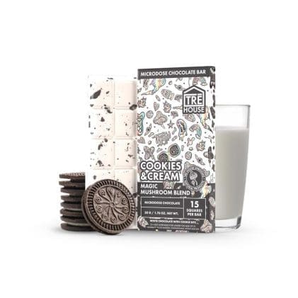 Mushroom chocolate bar