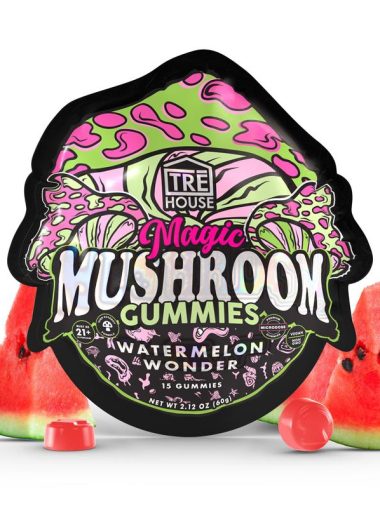 Trehouse magic mushroom gummies watermelon wonder