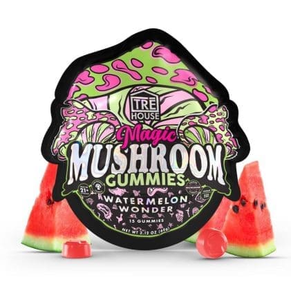 Trehouse magic mushroom gummies watermelon wonder