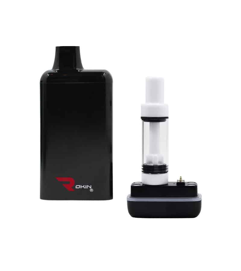 Rokin Bar Black split in half