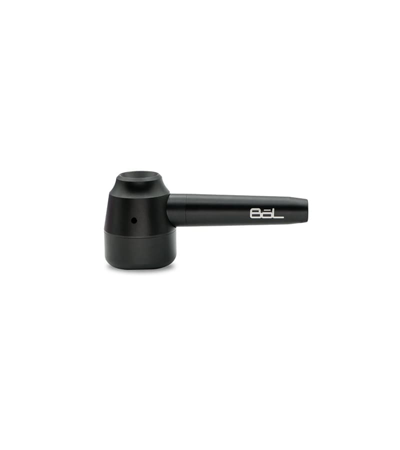 A black, L-shaped hand tool with a cylindrical head and a handle featuring the white "B=L" logo.
