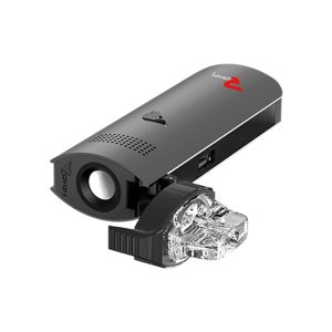 A black rectangular device with a clear plastic mouthpiece attached, showing "ROKIN" and "OHIN" logos.