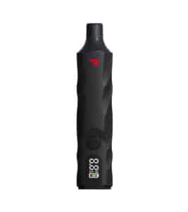 evade 510 thread vape matte black - closed view